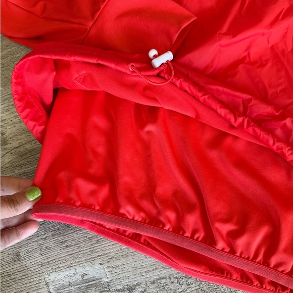 Avia semi-cropped running jacket- 3x- deep, burnt orange - Picture 2 of 6